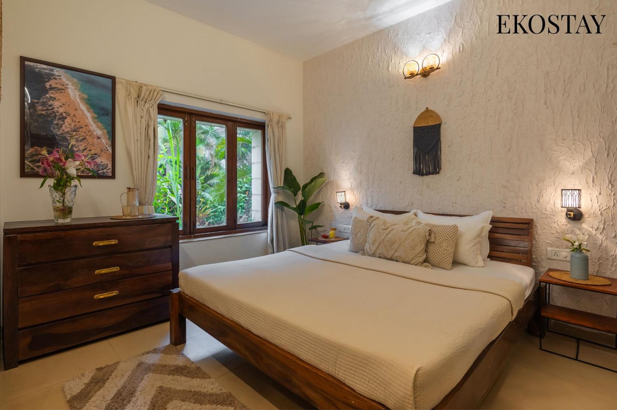 Eko Stay - Solace Villa I Charming Villa Close To Candolim Beach Εξωτερικό φωτογραφία